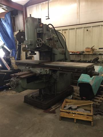 Cincinnati No 4 Vertical Mill, Machine ID: 6183